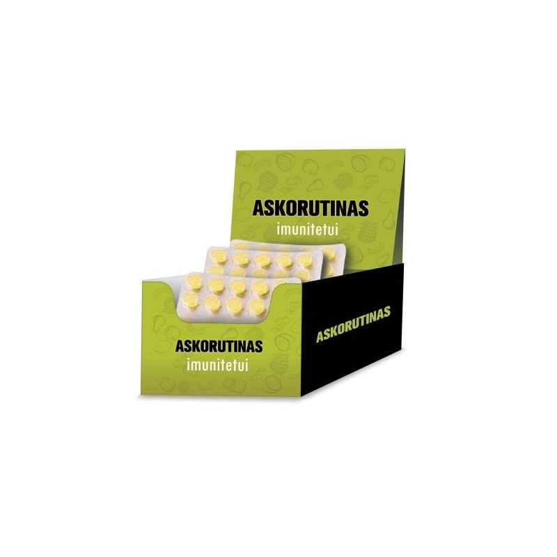 VALENTIS askorutinas , 20 tab.
