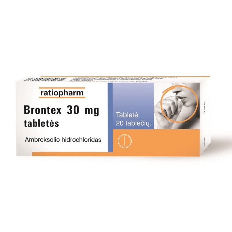 BRONTEX 30 mg tabletės N20