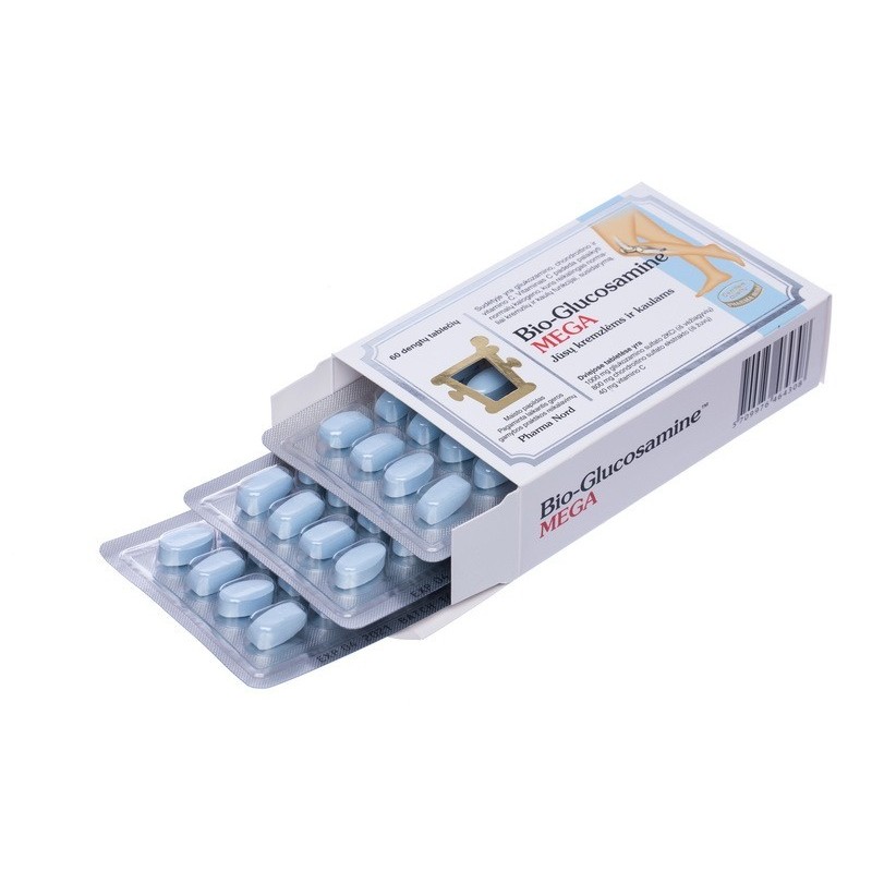 PHARMA NORD BIO-GLUCOSAMINE MEGA, 500 mg, 60 tab.