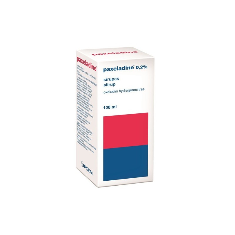 PAXELADINE 2 mg/ml sirupas 100ml
