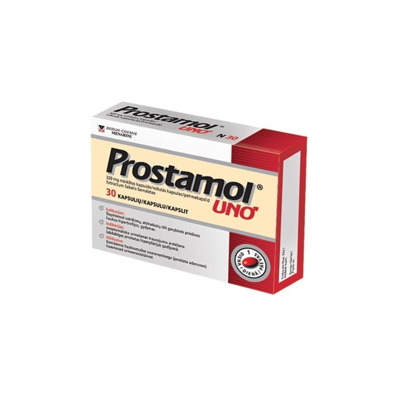 PROSTAMOL UNO 320 mg minkštosios kapsulės N30