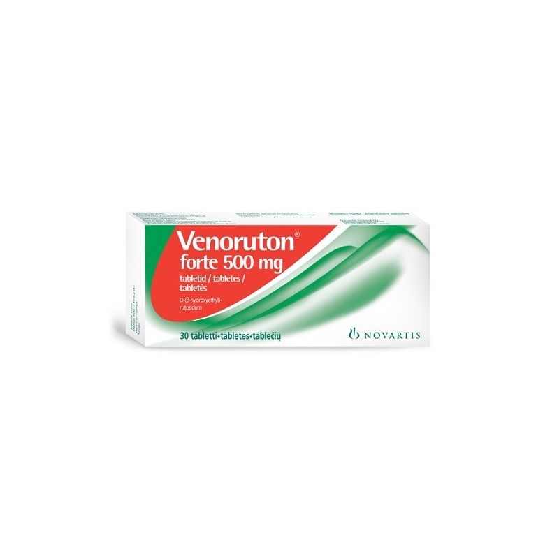 VENORUTON FORTE 500 mg tabletės N30