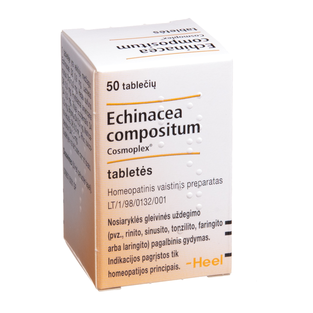 ECHINACEA COMPOSITUM COSMOPLEX, tabletės, N50