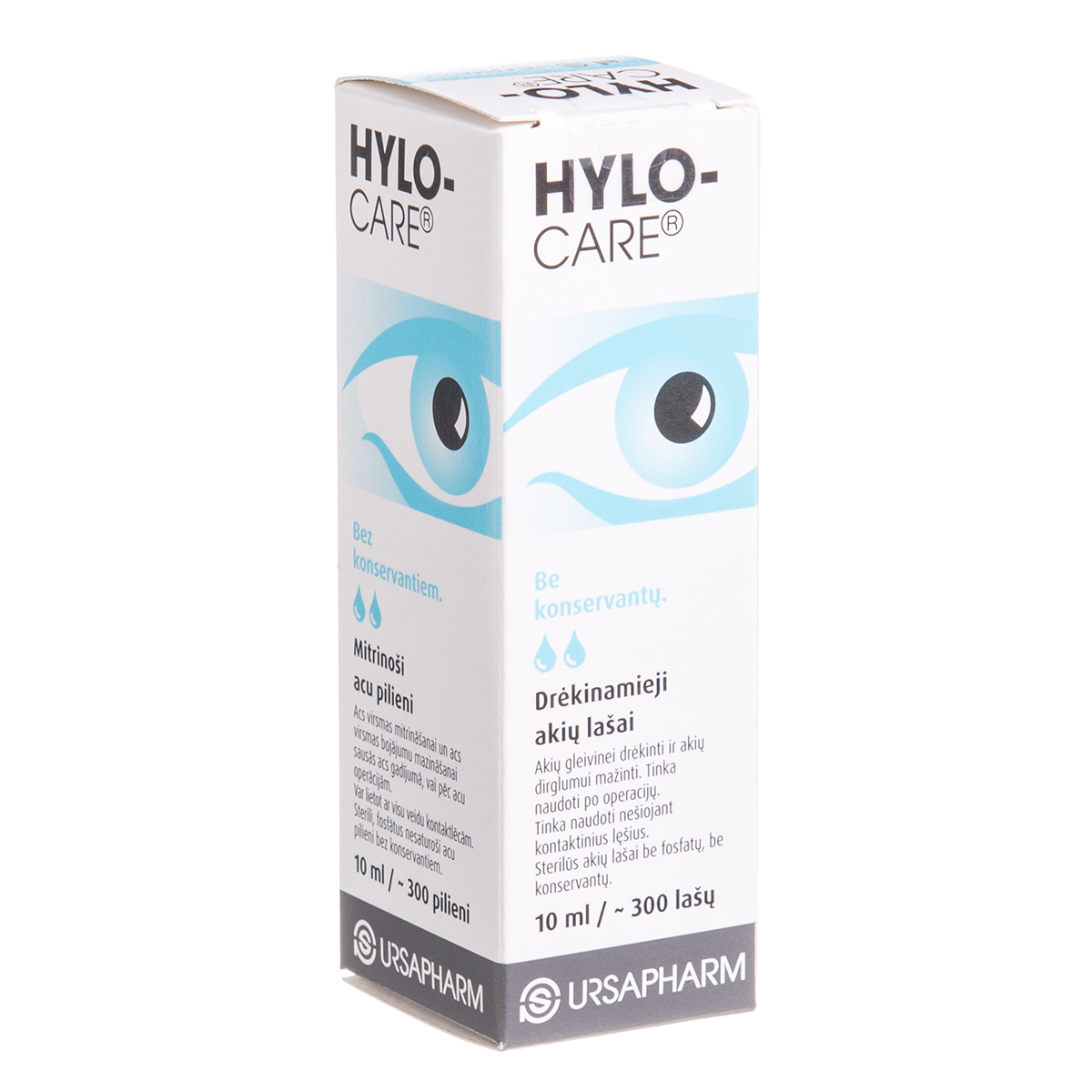 URSAPHARM HYLO-CARE, lašai akims, 10 ml