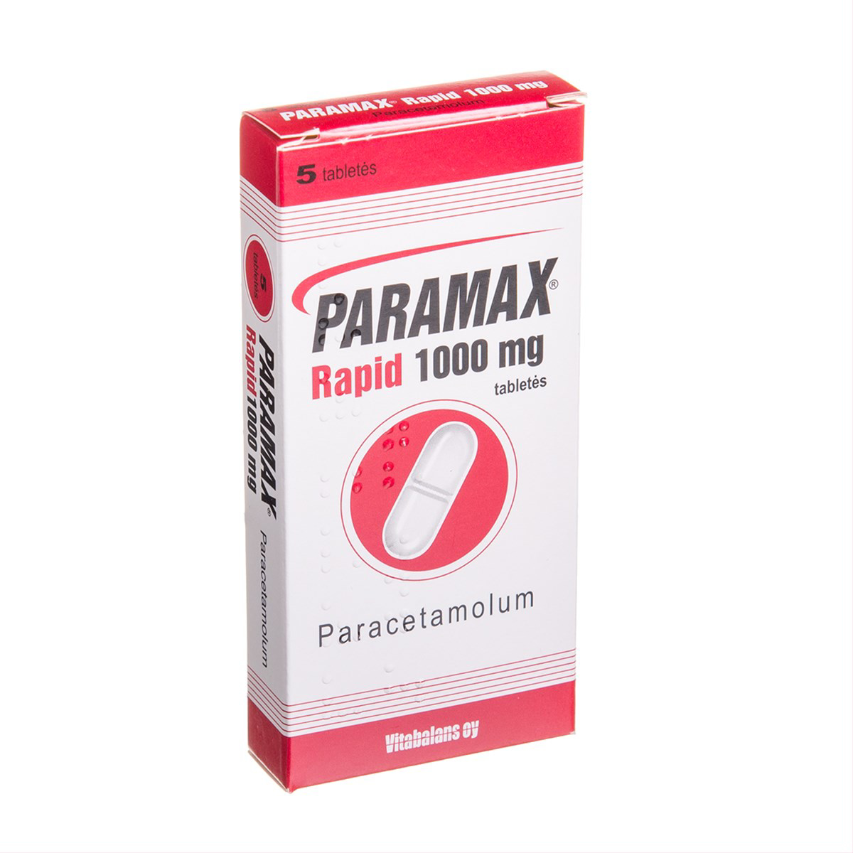 PARAMAX RAPID, 1000 mg, tabletės, N5