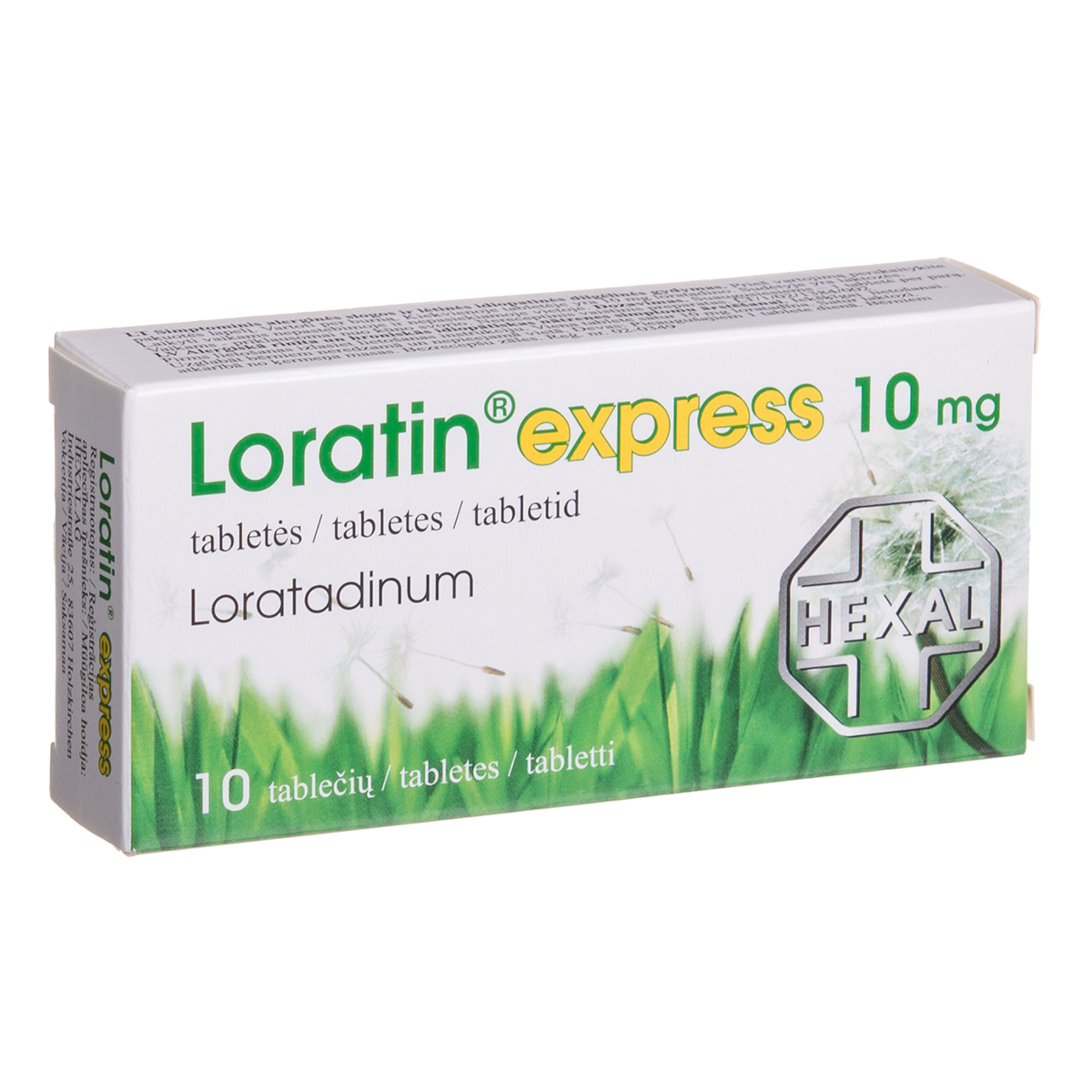 LORATIN EXPRESS, 10 mg, tabletės, N10