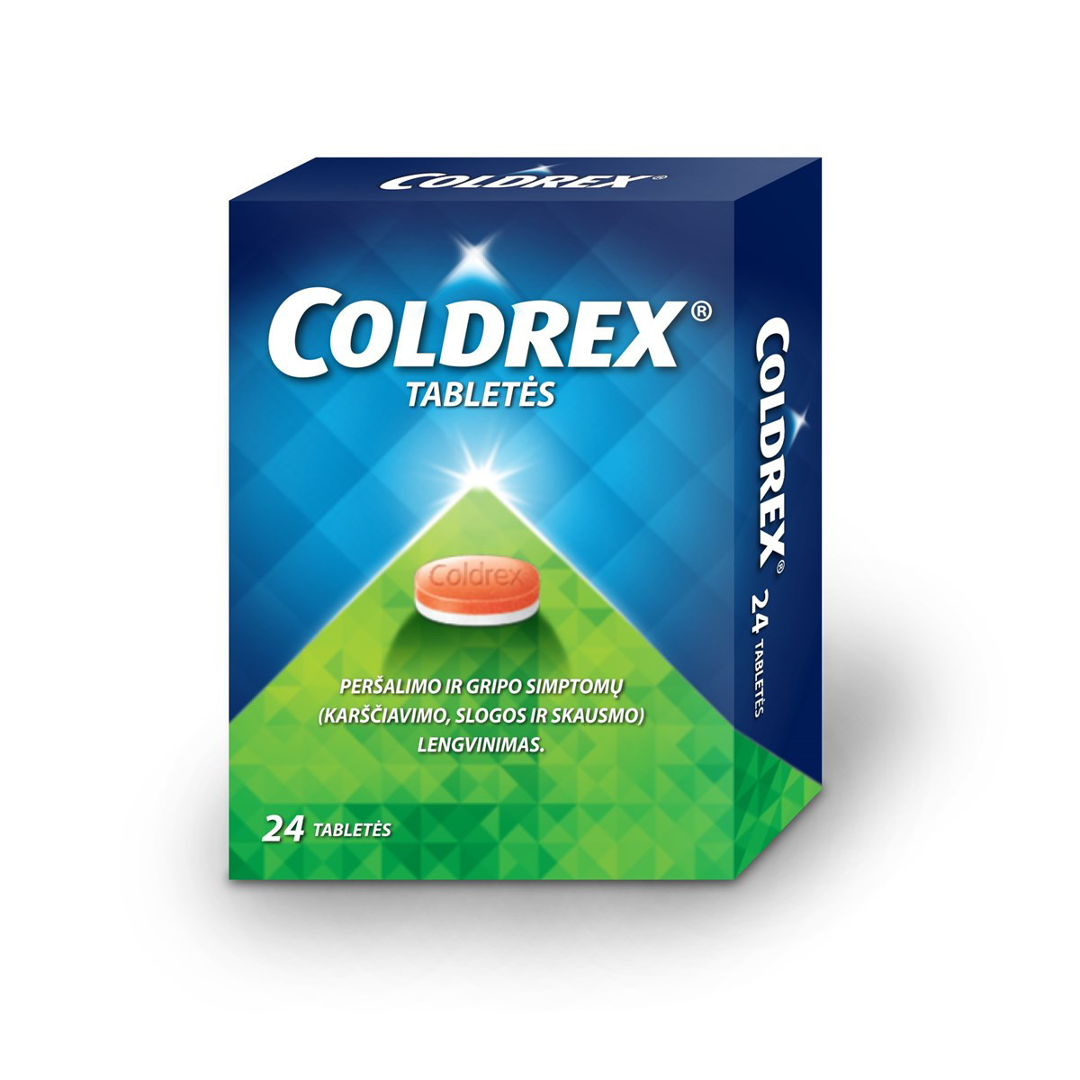 COLDREX, tabletės, N24