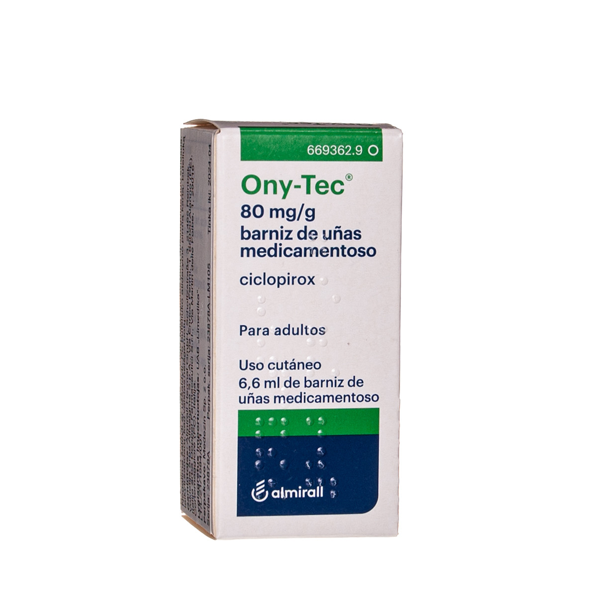 ONY-TEC, 80mg/g, vaistinis nagų lakas, 6,6ml, (l.imp), N1