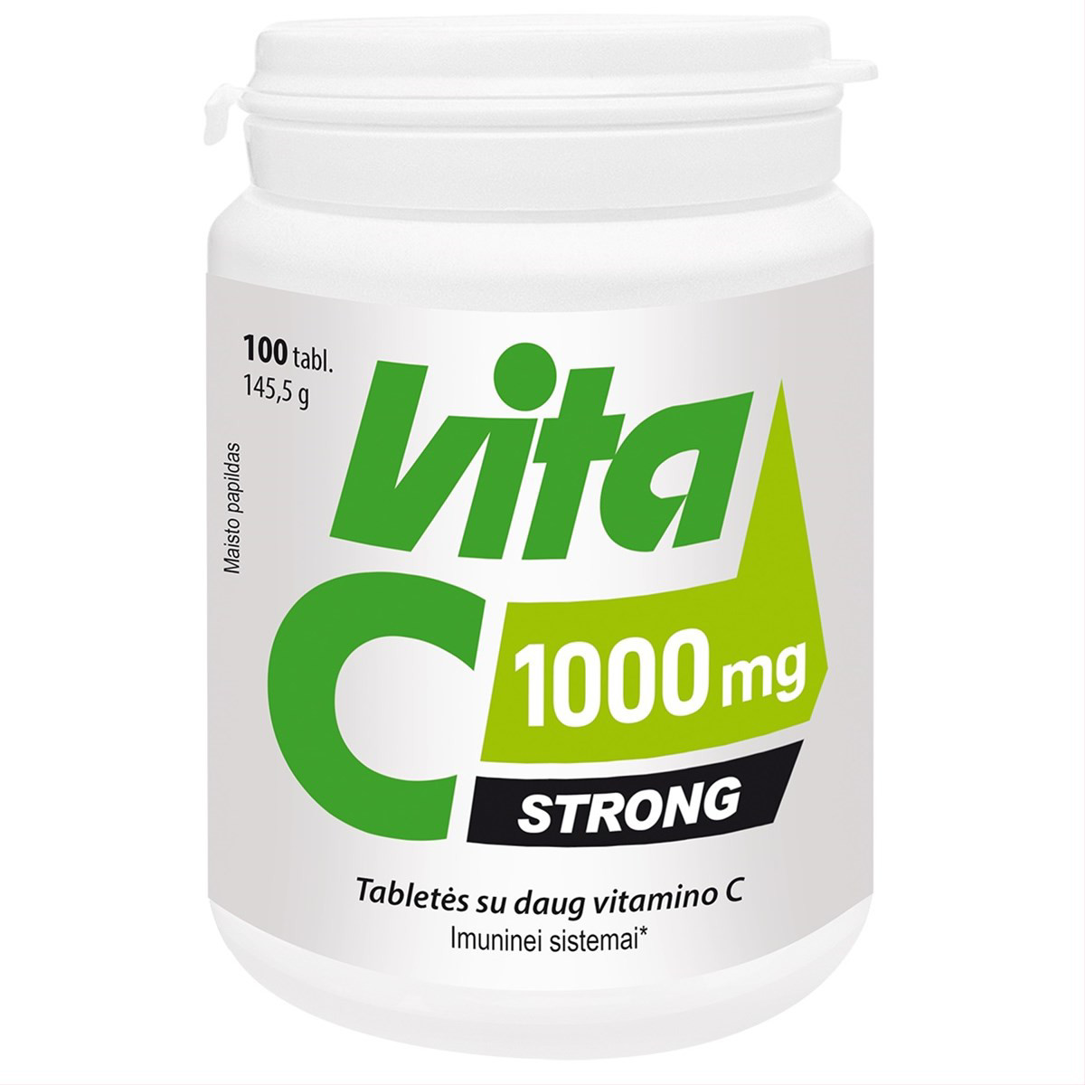 VITA C STRONG 1000mg,100 tablečių