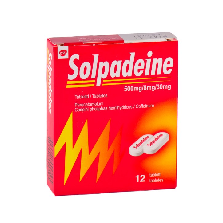 SOLPADEINE tabletes N12