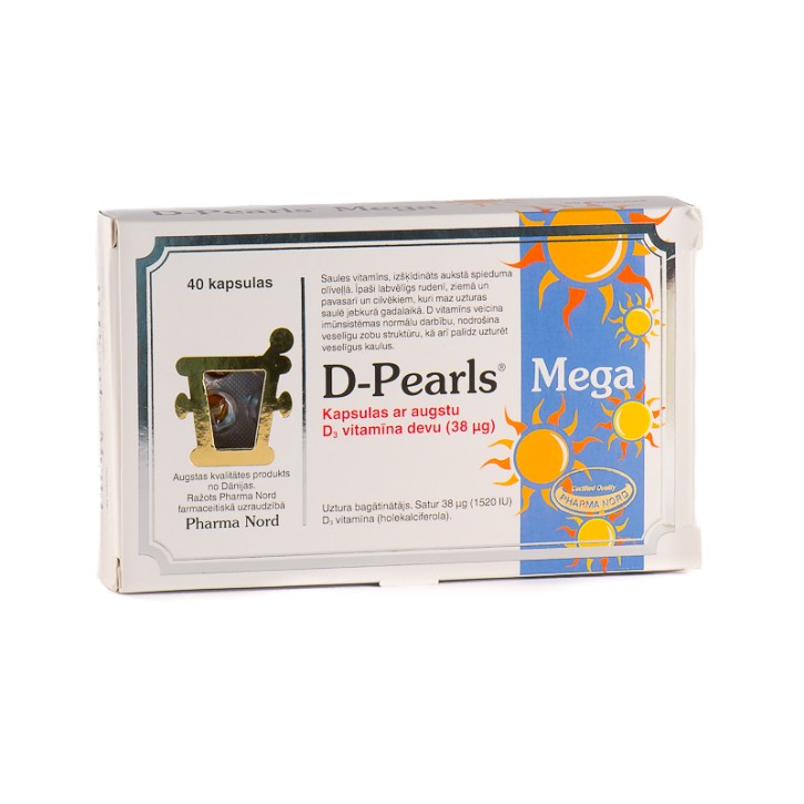 D-Pearls Mega kapsulas N40