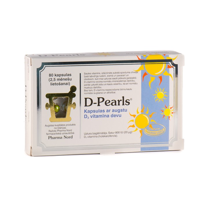 D-Pearls kapsulas N80