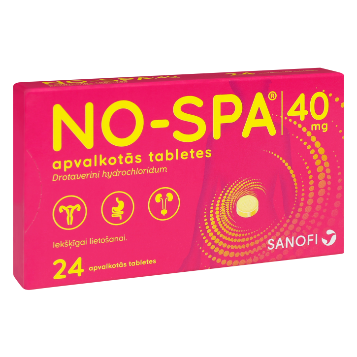 NO-SPA 0,04g tabletes N24