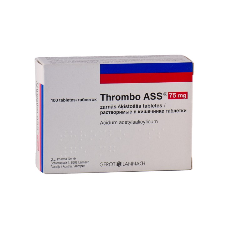 THROMBO ASS 75mg tabletes N100