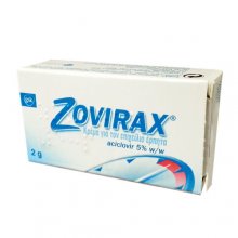 Vaistai odos ligoms gydyti Zovirax 5 % kremas, 2g (LI) | Mano Vaistinė