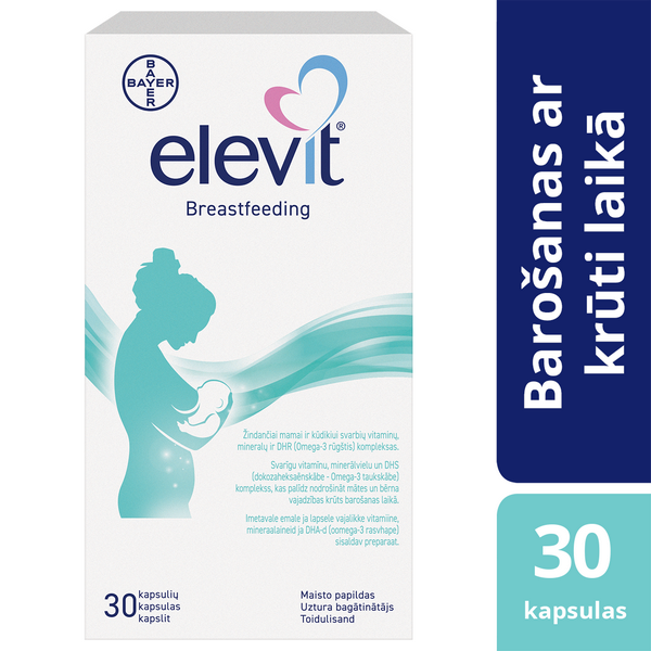 ELEVIT  Breastfeeding kapsulas, 30 gab.