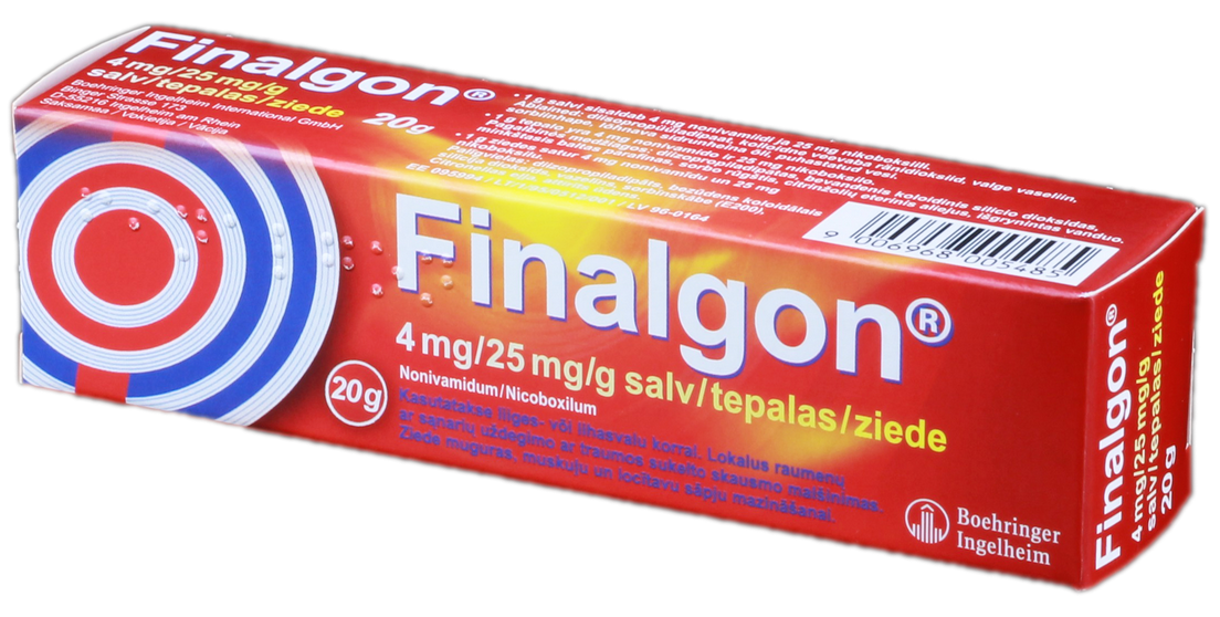FINALGON 4 mg/25 mg/g ziede, 20 g