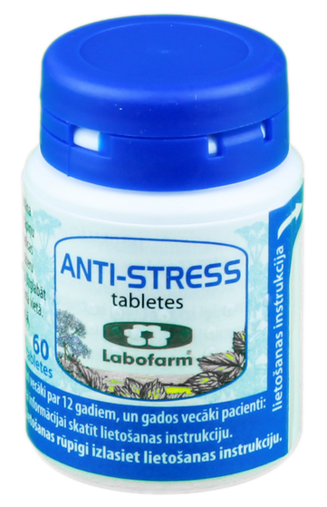 ANTI-STRESS tabletes, 60 gab.
