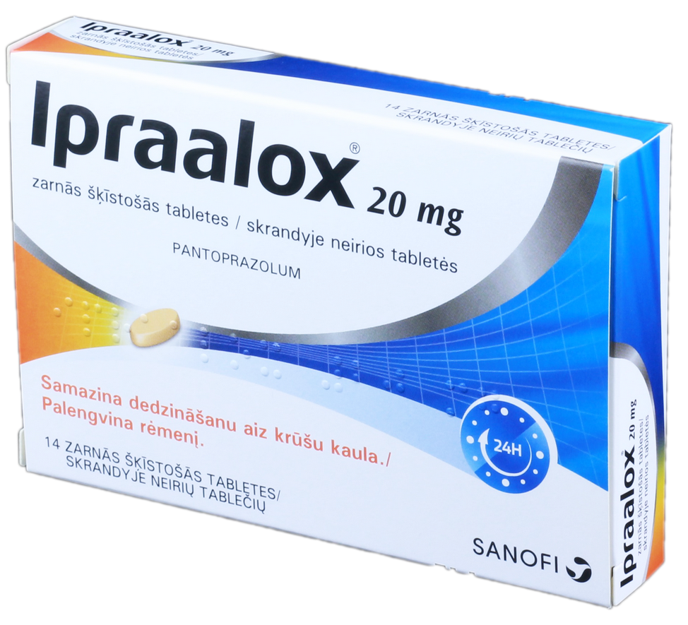 IPRAALOX 20 mg tabletes, 14 gab.