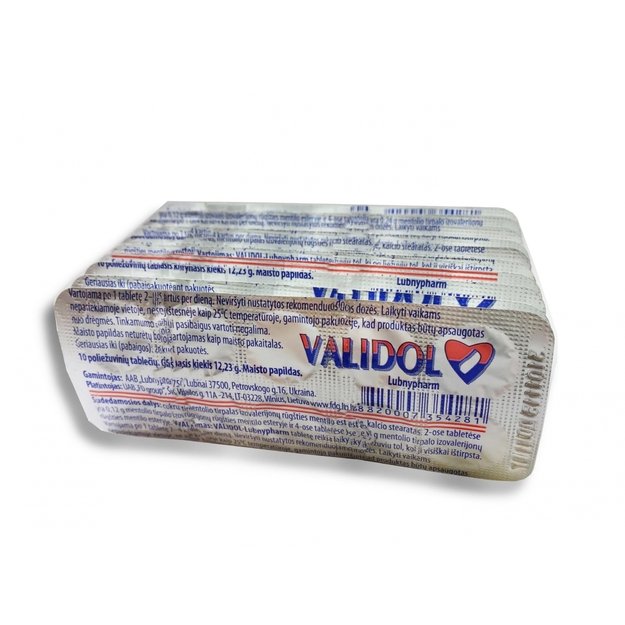 VALIDOL-Lubnypharm, 10 sublingual tablets