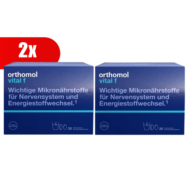 ORTHOMOL Vital F powderwomen 30 GAB. x2
