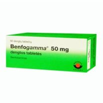 BENFOGAMMA 50 mg dengtos tabletės N50
