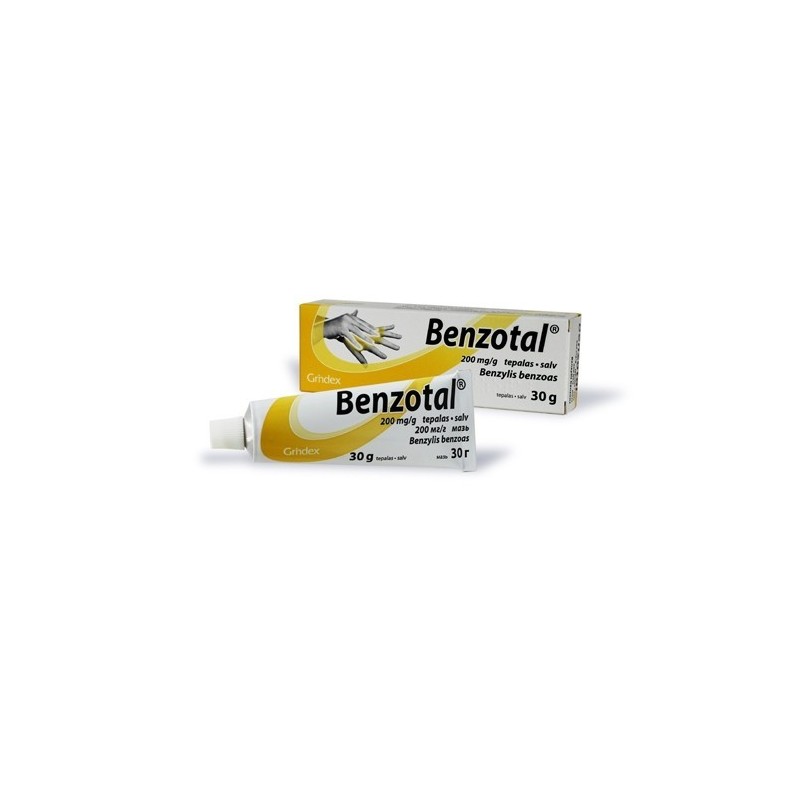 BENZOTAL 200 mg/g tepalas 30 g