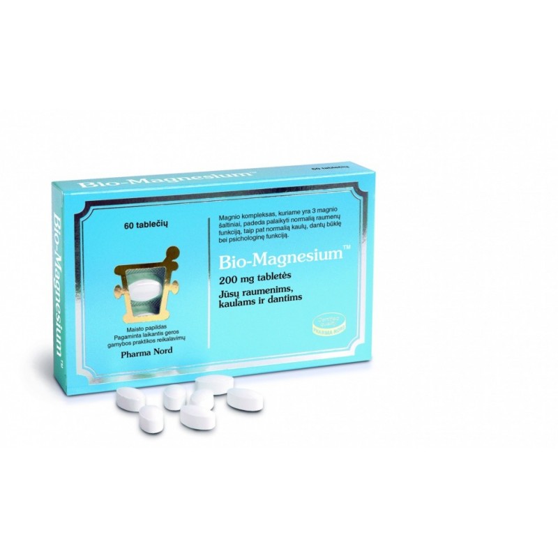 PHARMA NORD BIO-MAGNESIUM, 200 mg, 60 tab.