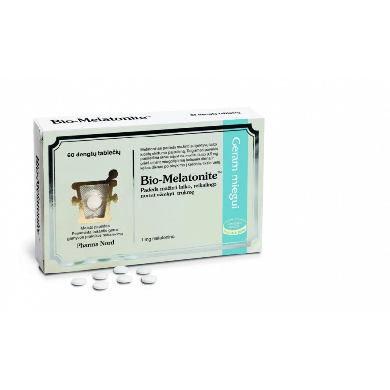 PHARMA NORD BIO-MELATONITE, 1 mg, 60 tab.