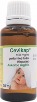 CEVIKAP 100 mg/ml geriamieji lašai (tirpalas) 30 ml