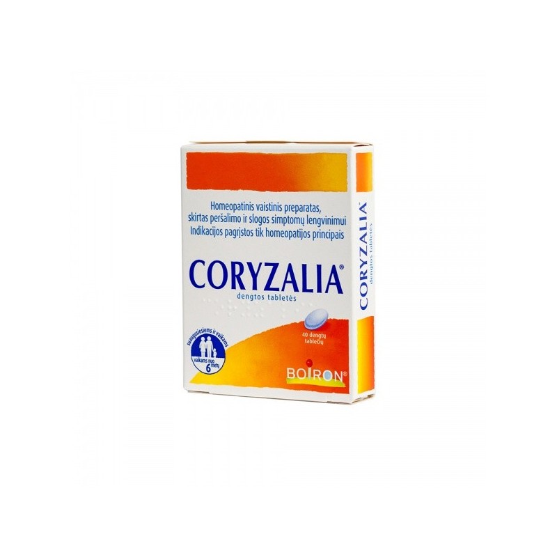 CORYZALIA dengtos tabletės N40