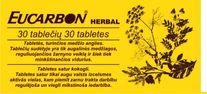 EUCARBON HERBAL tabletės N30