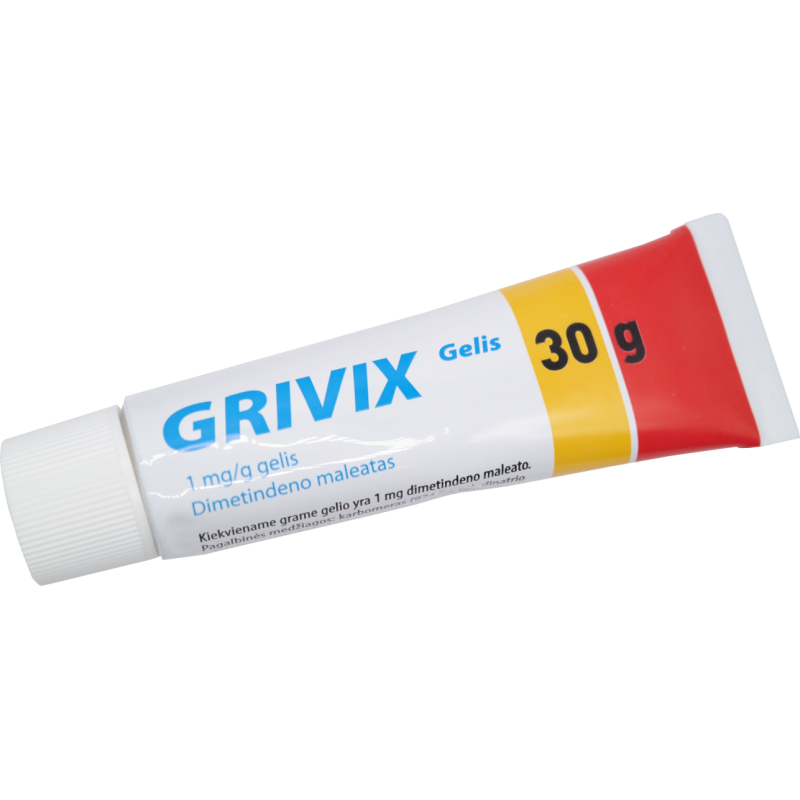 GRIVIX 1 mg/g gelis 30 g