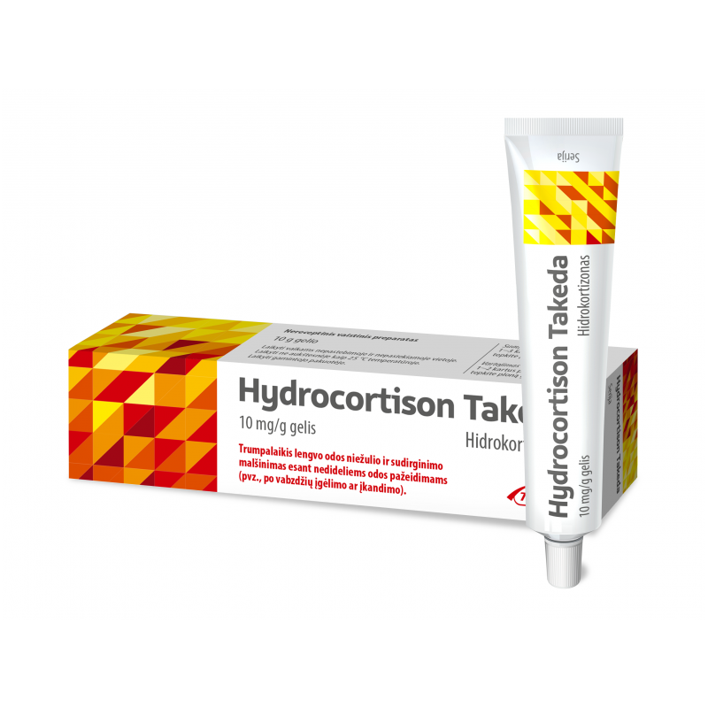 HYDROCORTISON TAKEDA 10 mg/g gelis 10 g