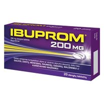 IBUPROM 200 mg dengtos tabletės N20