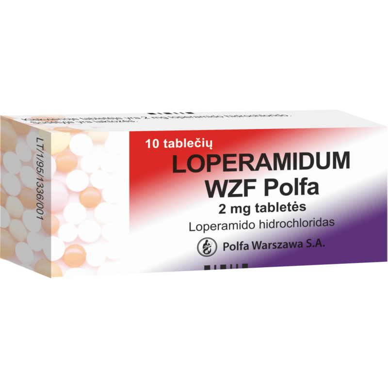 LOPERAMIDUM WZF POLFA 2 mg tabletės N10