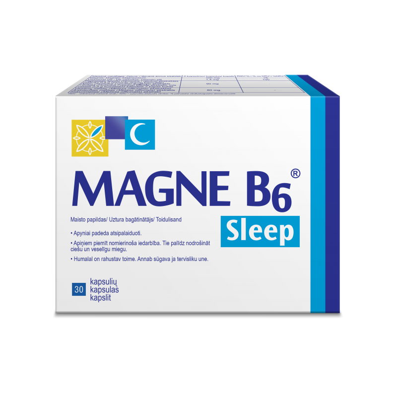 MAGNE B6 SLEEP, 30 kaps.