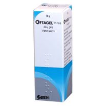 OFTAGEL 2,5 mg/g akių gelis 10 g
