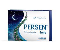 PERSEN FORTE kietosios kapsulės N20