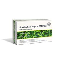 SANITAS 500 mg acetilsalicilo rūgšties tabletės N100