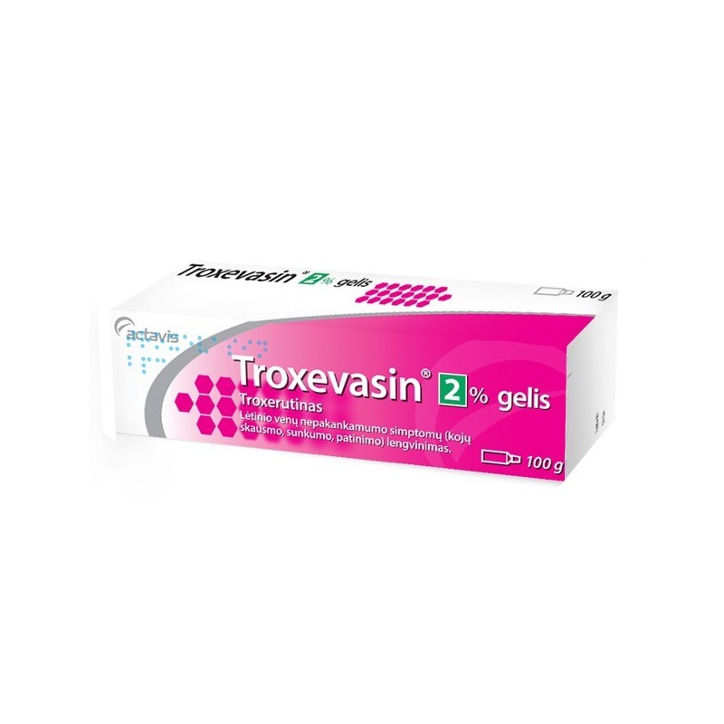 TROXEVASIN 20 mg/g gelis 100 g