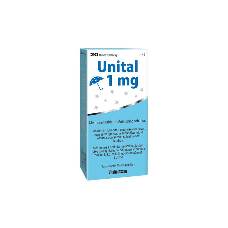 UNITAL, 1 mg, 20 vnt.