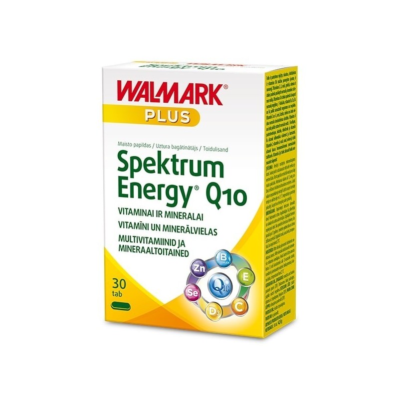 WALMARK SPEKTRUM ENERGY Q10, 30 tab.