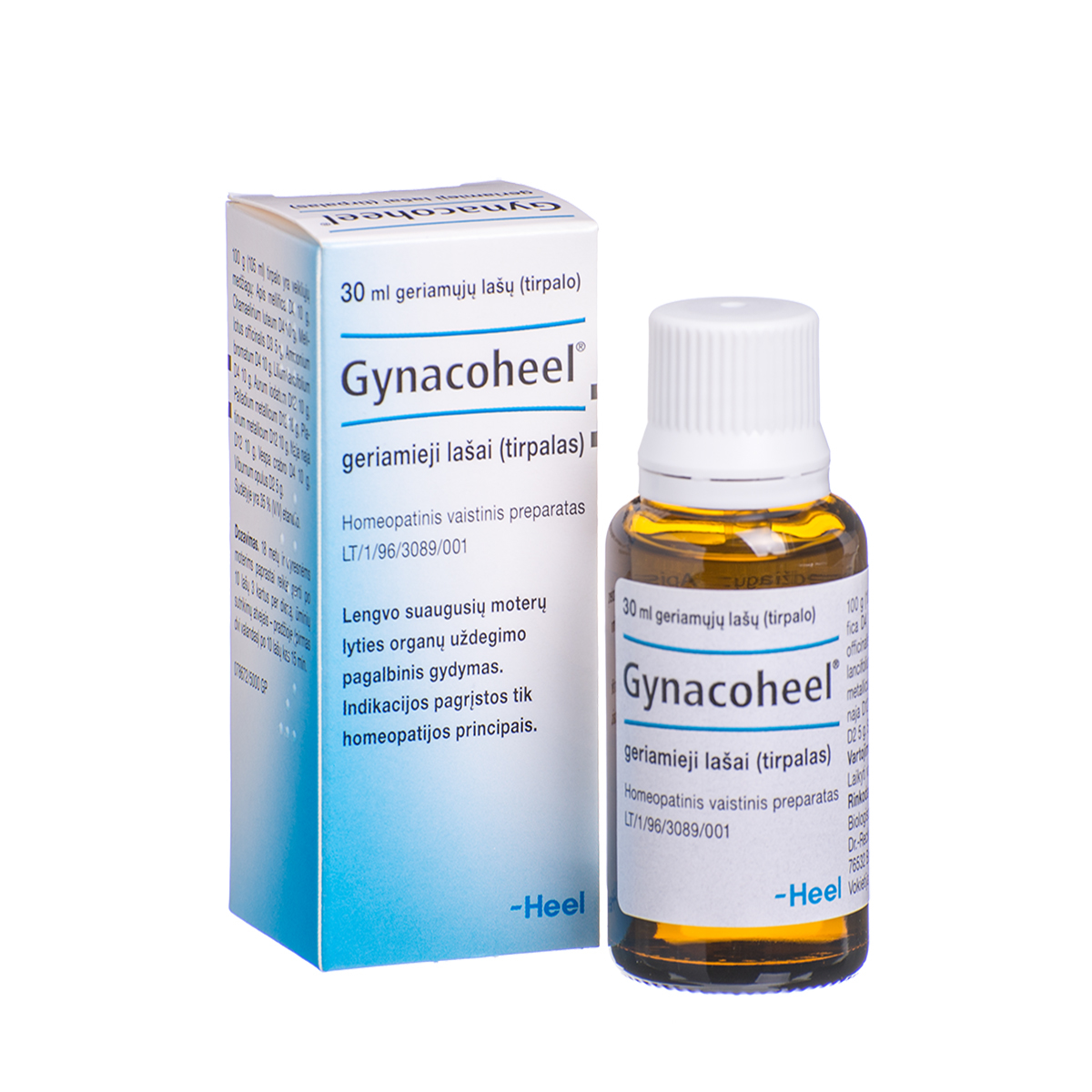 GYNACOHEEL, geriamieji lašai (tirpalas), 30 ml