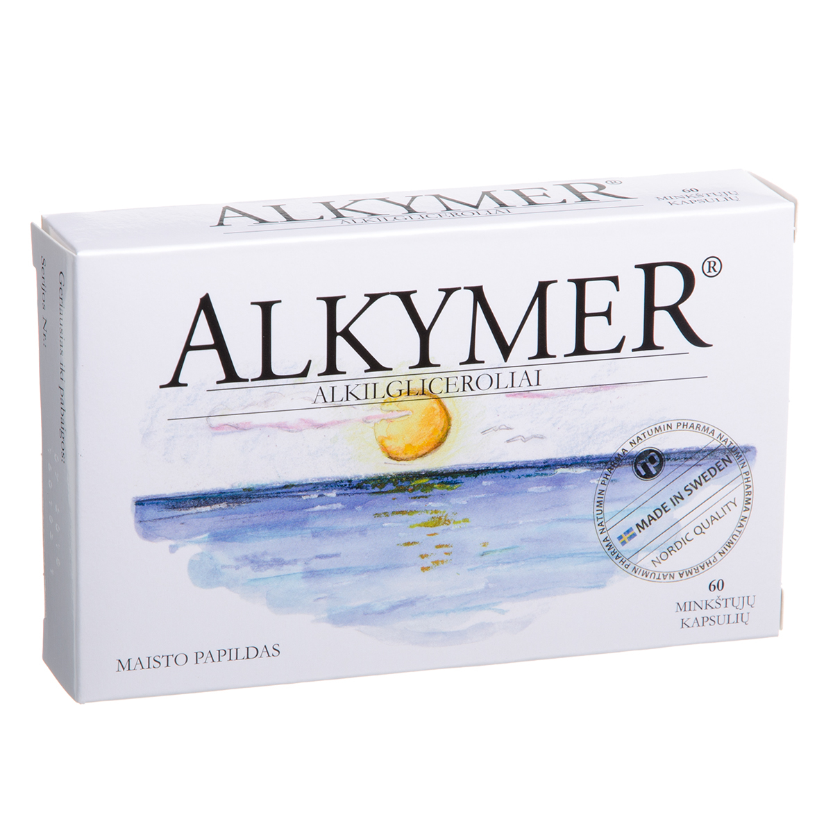 ALKYMER, 250 mg, 60 kapsulių