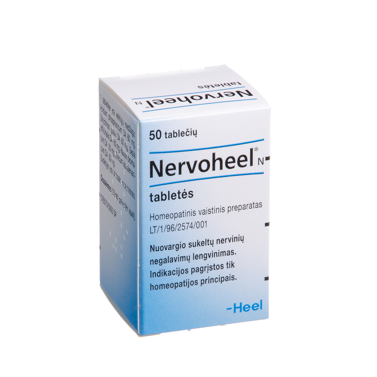 NERVOHEEL N, tabletės, N50
