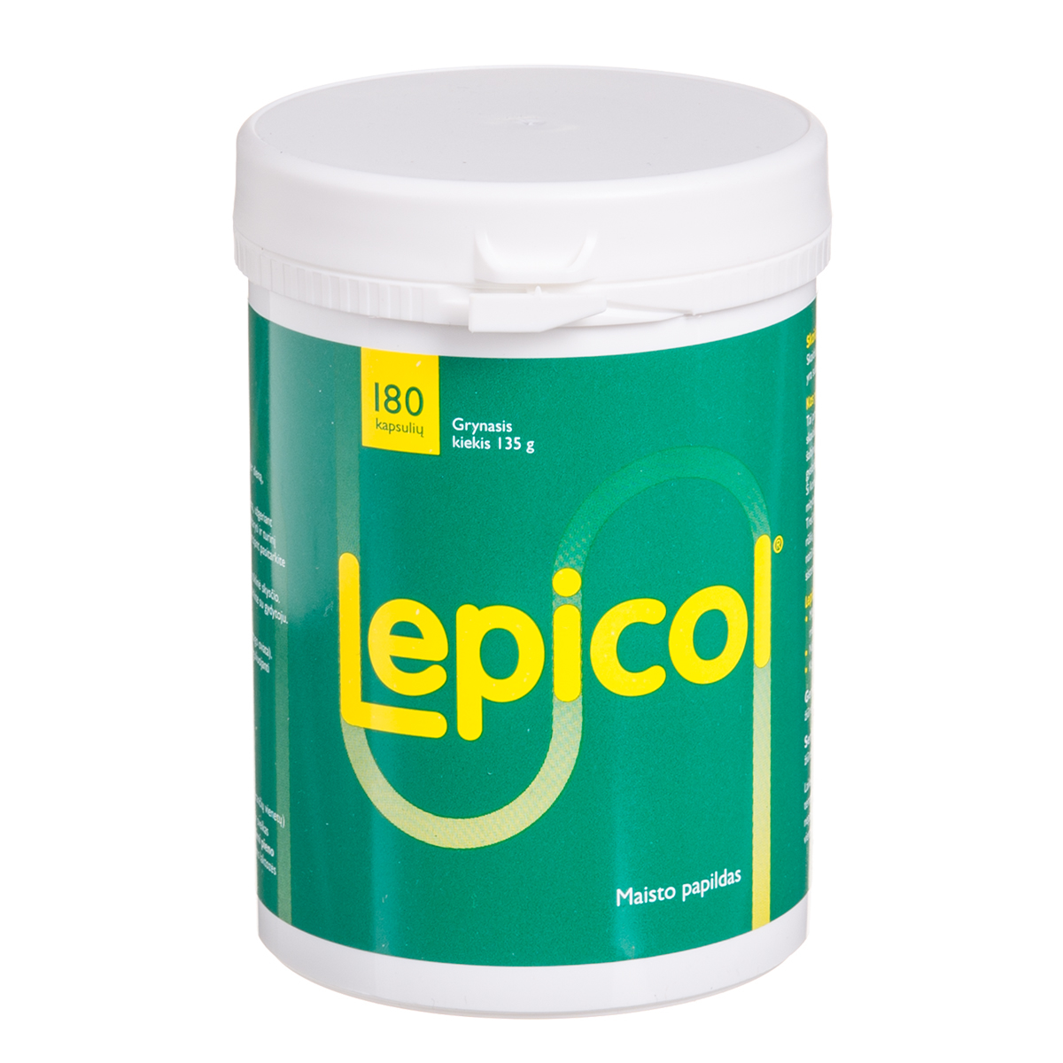 LEPICOL, 180 kapsulių