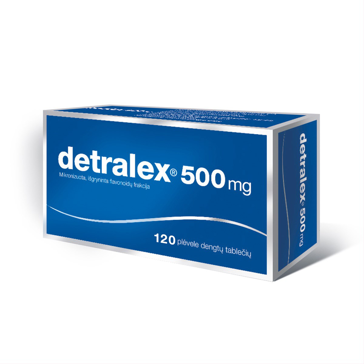 DETRALEX, 500 mg, plėvele dengtos tabletės, N120