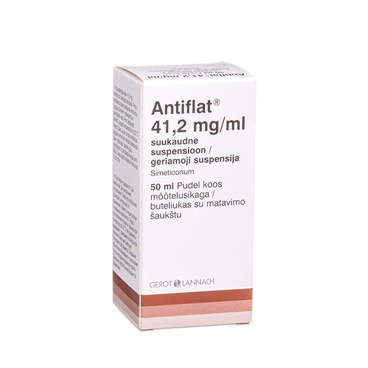 ANTIFLAT, 41,2 mg/ml, geriamoji suspensija, 50 ml