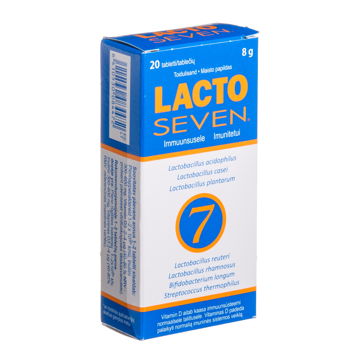 LACTO SEVEN, 20 tablečių